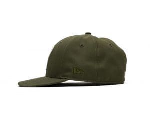 Politics Olive Chrome Low Profile 59Fifty Fitted Hat by Politics x New Era Side