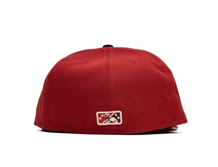 Portland Beavers Red 59Fifty Fitted Hat by MiLB x New Era Strictly Fitteds
