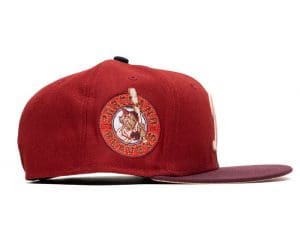 Portland Beavers Red 59Fifty Fitted Hat by MiLB x New Era Patch