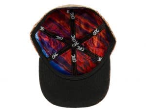 Red Rocks V3 Tan Fitted Hat by Grassroots Bottom