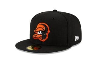 Baltimore Orioles Upside Down 59Fifty Fitted Hat by MLB x New Era