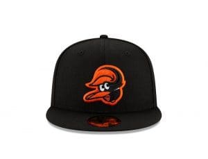 Baltimore Orioles Upside Down 59Fifty Fitted Hat by MLB x New Era Front
