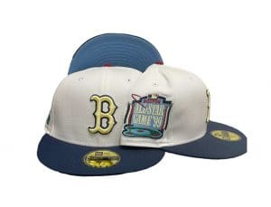 Boston Red Sox Cape Cod Chips Pack 59Fifty Fitted Hat by MLB x New Era White