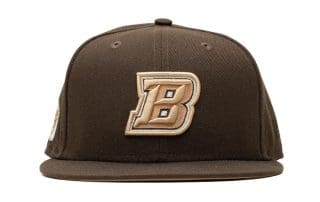 Buffalo Bisons Walnut 59Fifty Fitted Hat by MiLB x New Era