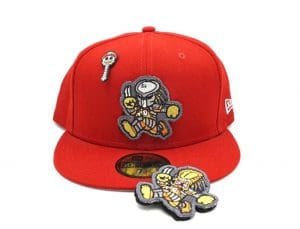 Horror Series 7 59Fifty Fitted Hat Collection by The Capologists x New Era Red
