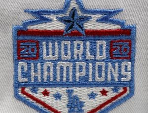 Los Angeles Dodgers 2020 World Champions 59Fifty Fitted Hat by MLB x New Era Patch