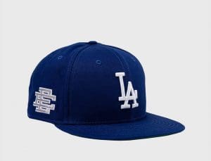 Los Angeles Dodgers Waxed Canvas 59Fifty Fitted Hat by MLB x Eric Emanuel x New Era