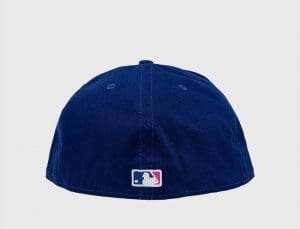 Los Angeles Dodgers Waxed Canvas 59Fifty Fitted Hat by MLB x Eric Emanuel x New Era Back