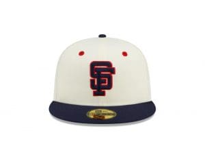 MLB Summer Nights 59Fifty Fitted Hat Collection by MLB x New Era Front