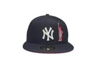 New York Yankees Statue Of Liberty 1996 World Series 59Fifty Fitted Hat by MLB x New Era