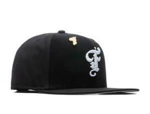 Old English F Multi-Panel Black 59Fifty Fitted Hat by Feature x New Era Right