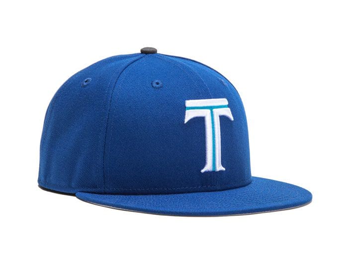 Toronto Blue Jays T Royal 59Fifty Fitted Hat by MLB x New Era