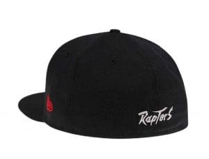 Toronto Raptors Classic Logo 59Fifty Fitted Hat by NBA x New Era Back