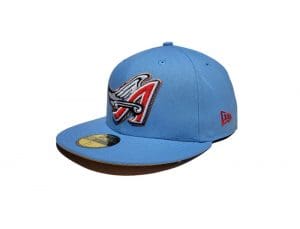 Anaheim Angels 50th Anniversary 59Fifty Fitted Hat by MLB x New Era Left