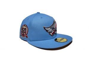 Anaheim Angels 50th Anniversary 59Fifty Fitted Hat by MLB x New Era Right