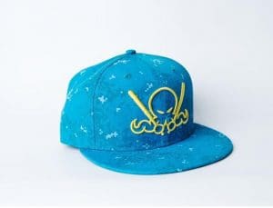 Aqua Digicamo OctoSlugger 59Fifty Fitted Hat by Dionic x New Era Front
