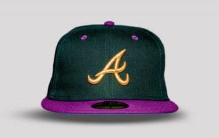 Atlanta Braves 1996 World Series Green Sparkling 59Fifty Fitted Hat by MLB x New Era