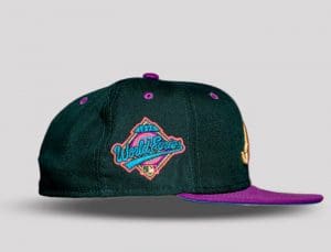 Atlanta Braves 1996 World Series Green Sparkling 59Fifty Fitted Hat by MLB x New Era Patch