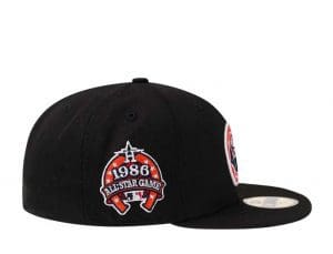 Houston Astros 1986 All-Star Game Prime Edition Black 59Fifty Fitted Hat by MLB x New Era Patch