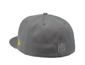 Los Angeles Rams Storm Grey Edition 59Fifty Fitted Hat by NFL x