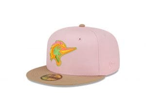 MiLB Sherbet 59Fifty Fitted Hat Collection by MiLB x New Era Left
