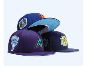 MLB Icy Bottom Rotations August 2022 59Fifty Fitted Hat Collection by MLB x New Era Patch
