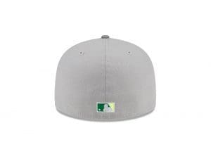MLB Storm Gray 59Fifty Fitted Hat Collection by MLB x New Era Back