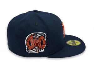 New York Mets 2000 Subway Series Light Navy 59Fifty Fitted Hat by MLB x New Era Patch
