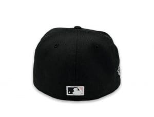 New York Yankees 1996 World Series Black Pink 59Fifty Fitted Hat by MLB x New Era Back