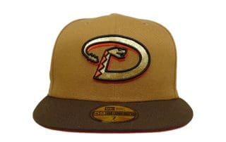 Arizona Diamondbacks 1998 Inaugural Season Wheat 59Fifty Hat by MLB x New Era
