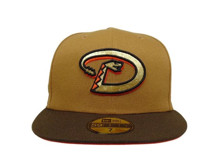 Arizona Diamondbacks 1998 Inaugural Season Wheat 59Fifty Hat by MLB x New Era