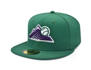 Colorado Rockies 25th Anniversary Exclusive 59Fifty Fitted Hat by MLB x New Era Front