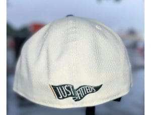 Crossed Bats Logo Chome Green 59Fifty Fitted Hat by JustFitteds x New Era Backl