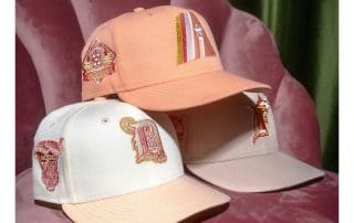 MLB Rose Gold 59Fifty Fitted Hat Collection by MLB x New Era