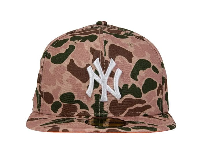 New York Yankees 1996 World Series Duck Camo 59Fifty Fitted Hat by MLB x New Era