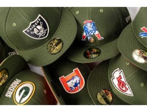 NFL Olive Pack 59Fifty Fitted Hat Collection by NFL x New Era