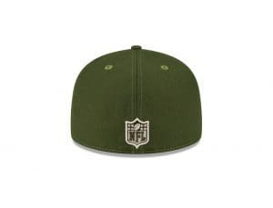 NFL Olive Pack 59Fifty Fitted Hat Collection by NFL x New Era Back