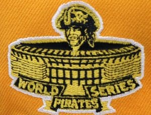 Pittsburgh Pirates 1971 World Series Gold 59Fifty Fitted Hat by MLB x New Era Patch