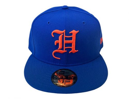Pride Royal Orange 59Fifty Fitted Hat by Fitted Hawaii x New Era