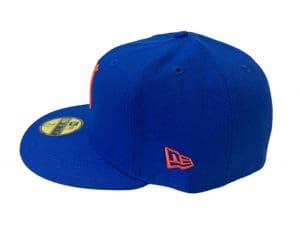 Pride Royal Orange 59Fifty Fitted Hat by Fitted Hawaii x New Era Side