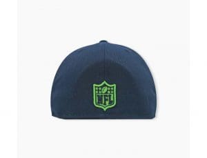 Seattle Seahawks Identity 59Fifty Fitted Hat by NFL x New Era Back