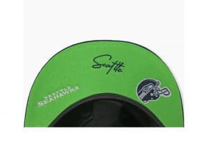 Seattle Seahawks Identity 59Fifty Fitted Hat by NFL x New Era Undervisor