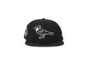 Black Bird 2015 Side Patch 59Fifty Fitted Hat by The Legends League x New Era Front