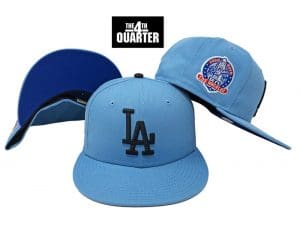 Los Angeles Dodgers 60th Anniversary Sky Blue 59Fifty Fitted Hat by MLB x New Era