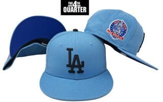 Los Angeles Dodgers 60th Anniversary Sky Blue 59Fifty Fitted Hat by MLB x New Era