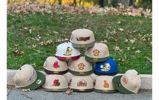 MLB Camel Two Tones 59Fifty Fitted Hat Collection by MLB x New Era