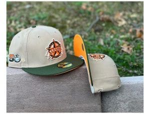 MLB Camel Two Tones 59Fifty Fitted Hat Collection by MLB x New Era Right