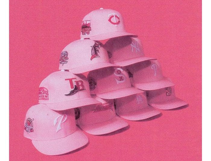 MLB Strawberry Jam 59Fifty Fitted Hat Collection by MLB x New Era
