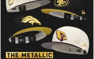 NFL Metallic 59Fifty Fitted Hat Collection by NFL x New Era