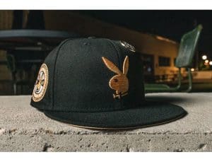 Playboy x Lids 59Fifty Fitted Hat Collection by Playboy x Lids x New Era Black